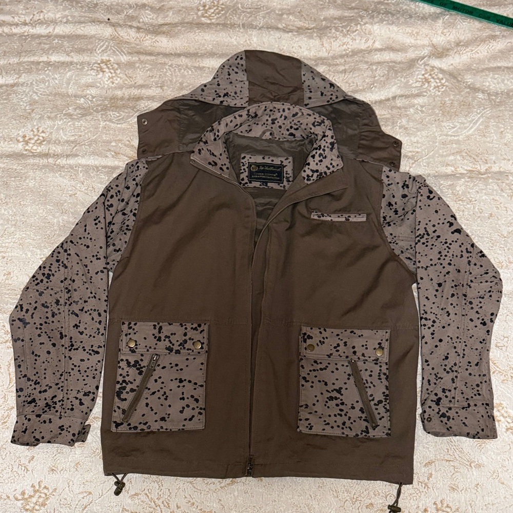 Storm System Brown and Gray Jacket